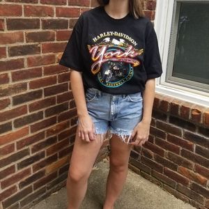 Vintage York Pennsylvania Harley-Davidson Tshirt